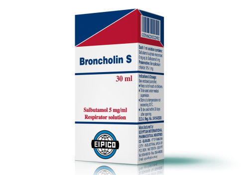 Broncholin S 30ml respirator solution