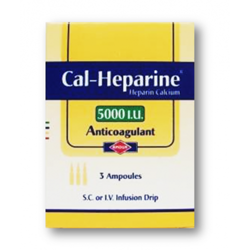 CAL-HEPARINE 5000 3 AMP