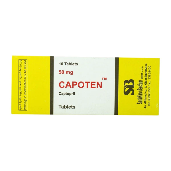 CAPOTEN 50MG 10 TAB
