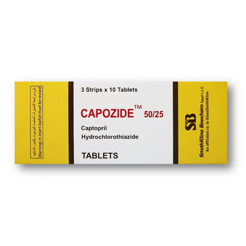 CAPOZIDE 50/25 30 TAB