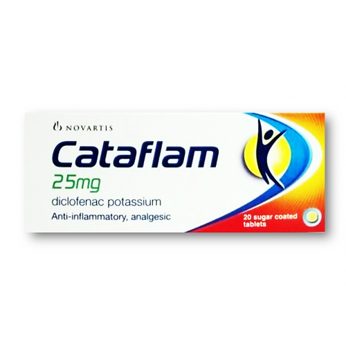CATAFLAM 25MG 20 TAB