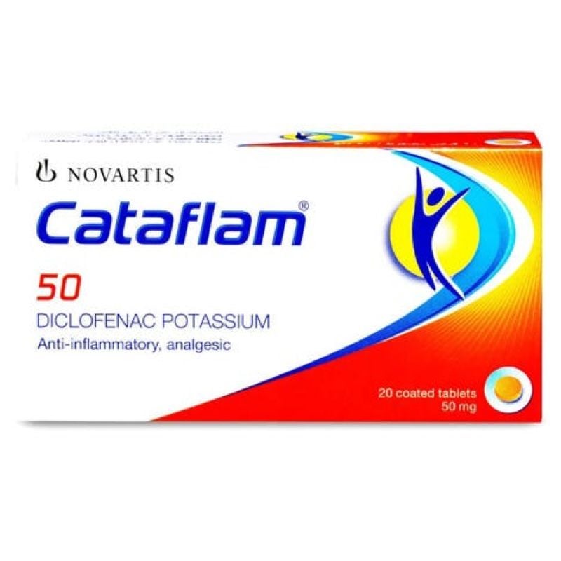 CATAFLAM 50MG 20 TAB