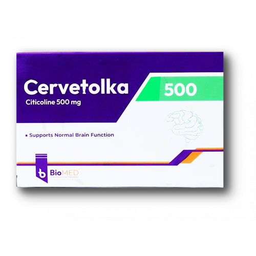 cervetolka 500mg 20 cap