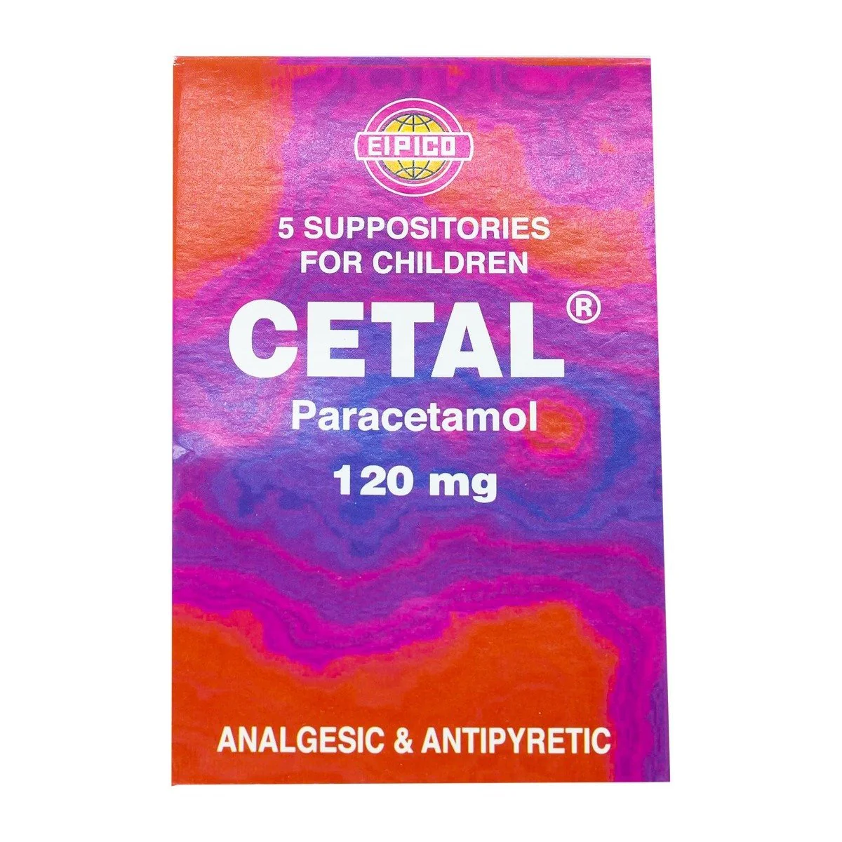 CETAL 120MG SUPP