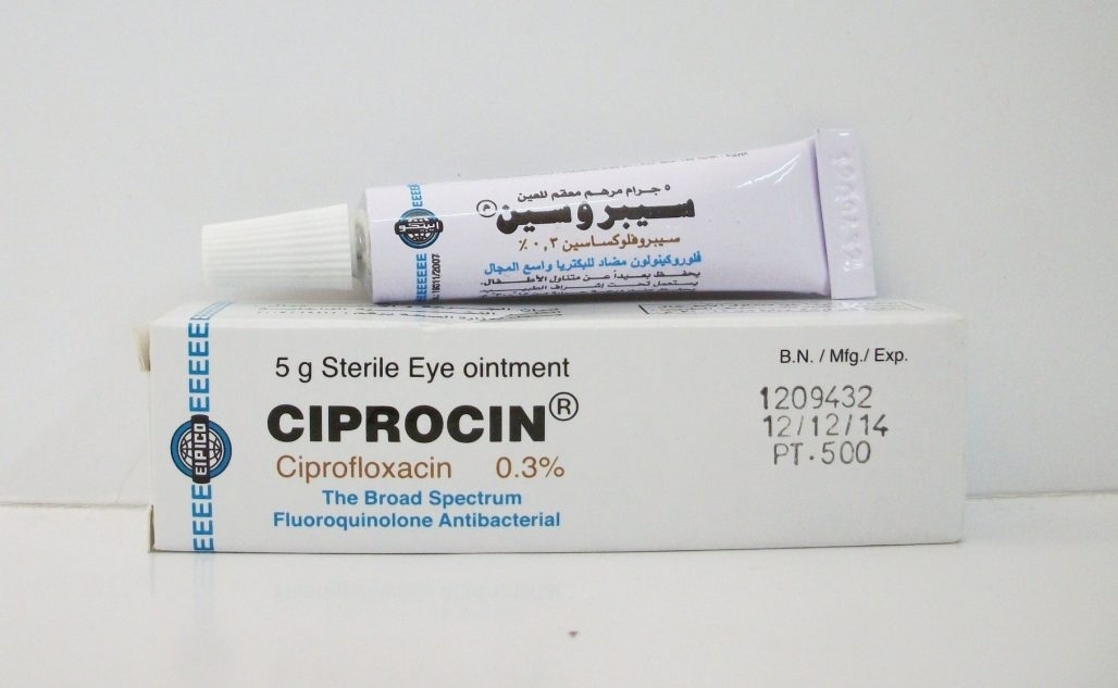CIPROCIN 0.3% EYE OINT
