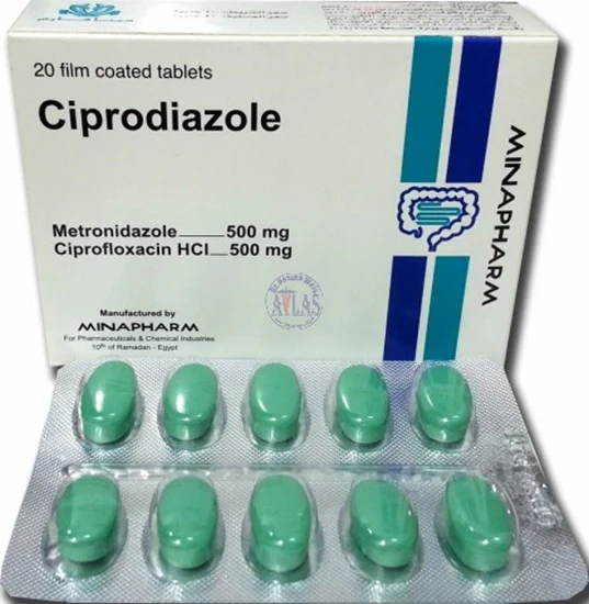 ciprodiazole 20 tab
