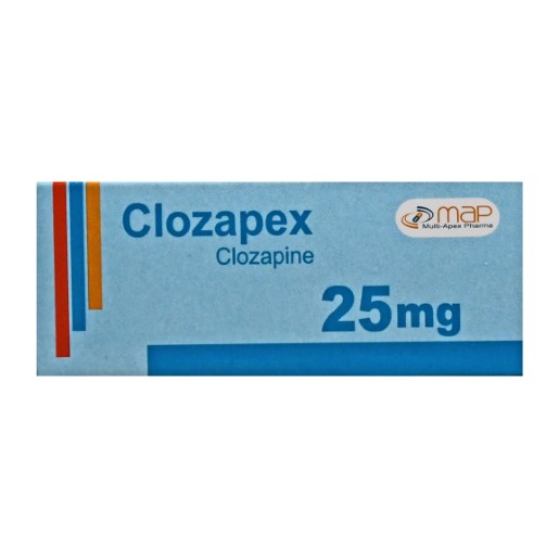 CLOZAPEX 25MG TAB