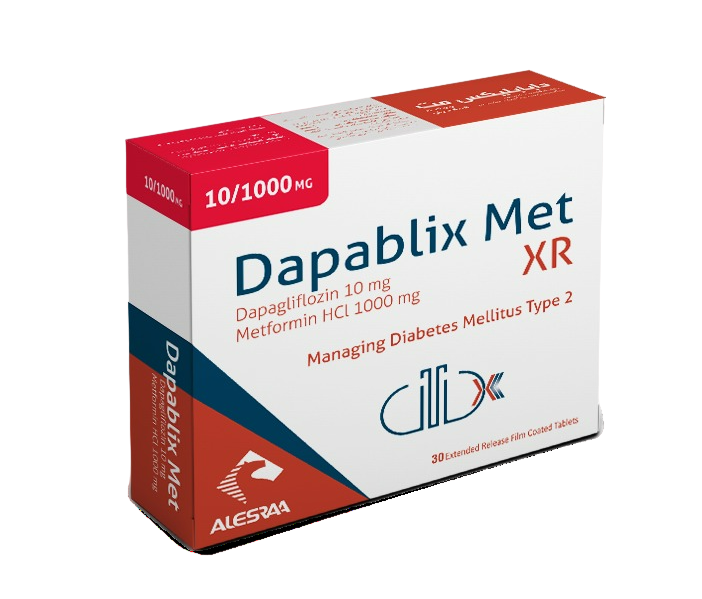 dapablix met xr 10/1000 mg 30 tab