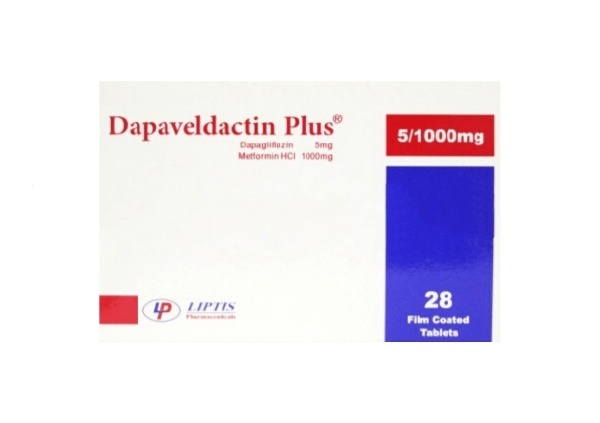 DAPAVELDACTIN PLUS 5/1000 MG 28 TAB