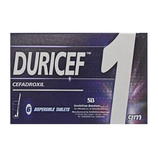 duricef 1gm 8tab