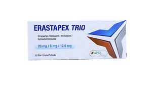 ERASTAPEX TRIO 20MG5MG12.5MG 30 TAB