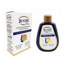 justin blue anti dandruff shampoo 80 ml