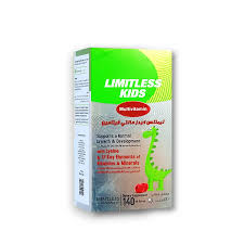 LIMITLESS KIDS MULTIVITAMIN SYP 140ML