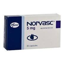 Norvasc 5 mg 10 tab