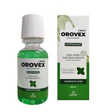 orovex mouth wash 250 ml peppermint