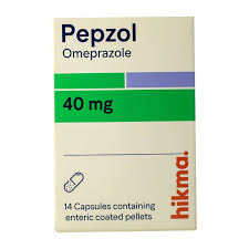 PEPZOL 40MG 14 CAP
