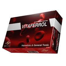 VITAFERROL 30 SOFT GELATIN CAPS.