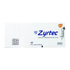 ZYRTEC 20 TAB